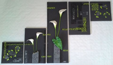 Gris et Arums